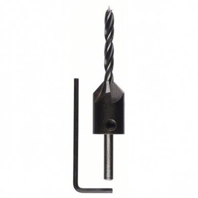Grąžtas mediena Bosch, 5 mm, 1vnt. 2608596392 Grąžtas mediena Bosch, 5 mm, 1vnt. 2608596392