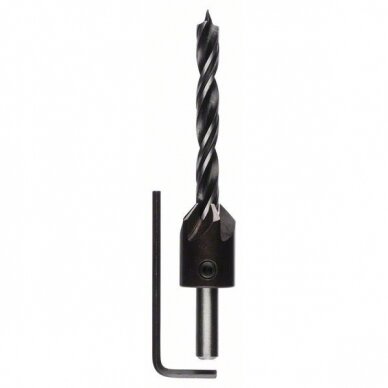 Grąžtas medienai Bosch, 8 mm, 1vnt. 2608596395 Grąžtas medienai Bosch, 8 mm, 1vnt. 2608596395
