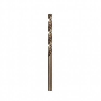 Grąžtas metalui Bosch HSS-Co, DIN 338, 4,1x75 mm, 1 vnt., 2608585847 Grąžtas metalui Bosch HSS-Co, DIN 338, 4,1x75 mm, 1 vnt., 2608585847