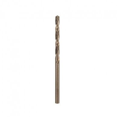Grąžtas metalui Bosch HSS-Co STANDARD, DIN 338, 3,3x65 mm, 5 vnt., 2608585844 Grąžtas metalui Bosch HSS-Co STANDARD, DIN 338, 3,3x65 mm, 5 vnt., 2608585844