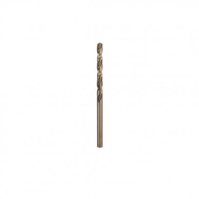 Grąžtas metalui Bosch HSS-Co STANDARD, DIN 338, 4,2x75 mm, 5 vnt., 2608585848 Grąžtas metalui Bosch HSS-Co STANDARD, DIN 338, 4,2x75 mm, 5 vnt., 2608585848