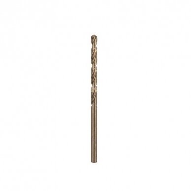 Grąžtas metalui Bosch HSS-Co STANDARD, DIN 338, 4x75 mm, 5 vnt., 2608585846 Grąžtas metalui Bosch HSS-Co STANDARD, DIN 338, 4x75 mm, 5 vnt., 2608585846