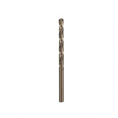 Grąžtas metalui Bosch HSS-Co STANDARD, DIN 338, 5x86 mm, 1 vnt., 2608585851 Grąžtas metalui Bosch HSS-Co STANDARD, DIN 338, 5x86 mm, 1 vnt., 2608585851