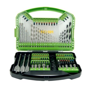 Grąžtų ir antgalių rinkinys „ProCraft DBS-101” 1 Grąžtų ir antgalių rinkinys „ProCraft DBS-101” 1