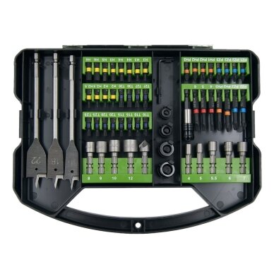 Grąžtų ir antgalių rinkinys „ProCraft DBS-101” 3 Grąžtų ir antgalių rinkinys „ProCraft DBS-101” 3