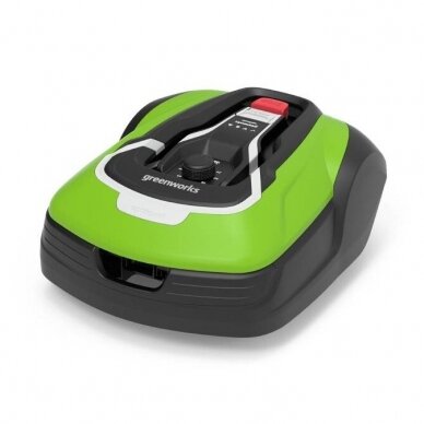 GREENWORKS OPTIMOW 15 VEJOS PJOVIMO ROBOTAS (iki 1 500 m2 ploto vejoms) GREENWORKS OPTIMOW 15 VEJOS PJOVIMO ROBOTAS (iki 1 500 m2 ploto vejoms)