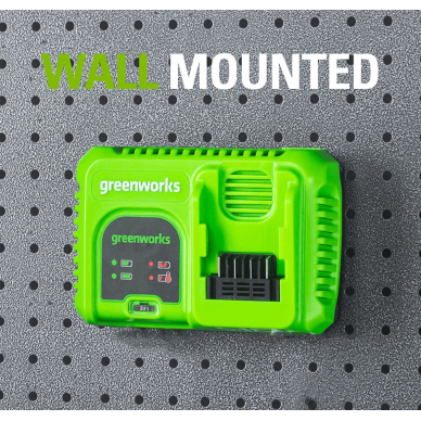 Greenworks G40UC5 GREITASIS UNIVERSALUS KROVIKLIS 40V 3 Greenworks G40UC5 GREITASIS UNIVERSALUS KROVIKLIS 40V 3