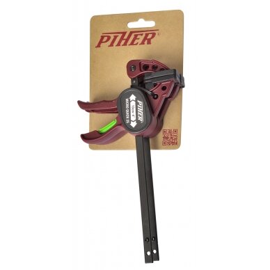 Greitos fiksacijos spaustuvai Piher Micro Quick, 2vnt kmpl, 20cm, max 25kg Greitos fiksacijos spaustuvai Piher Micro Quick, 2vnt kmpl, 20cm, max 25kg