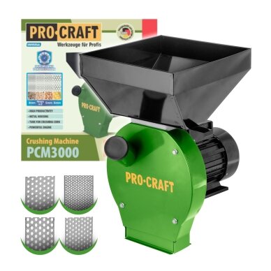 Grūdų šrotavimo mašina „ProCraft PCM3000”