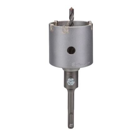 Gręžimo karūna su koteliu ir centr. grąžtu Bosch, 68 mm, SDS-plus, 3 vnt., 2608550064