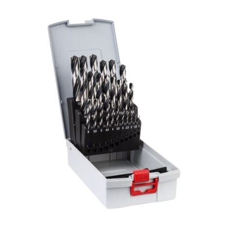 Grąžtų komplektas metalui Bosch PointTeQ, 1-13 mm, 25 vnt., 2608577352 Grąžtų komplektas metalui Bosch PointTeQ, 1-13 mm, 25 vnt., 2608577352
