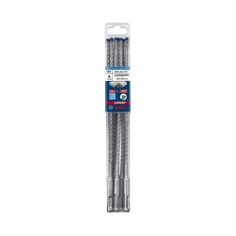 Grąžtas betonui Bosch SDS-plus, 6x200x265mm, 10 vnt. 2608900162 Grąžtas betonui Bosch SDS-plus, 6x200x265mm, 10 vnt. 2608900162