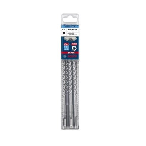 Grąžtas betonui Bosch SDS-plus, 8x150x215mm, 10 vnt. 2608900168 Grąžtas betonui Bosch SDS-plus, 8x150x215mm, 10 vnt. 2608900168