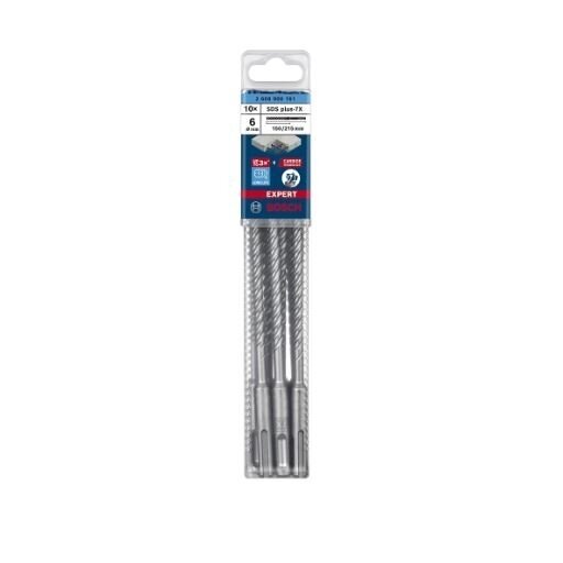 Grąžtas betonui Bosch SDS-plus, 6x150x215mm, 10 vnt. 2608900161 Grąžtas betonui Bosch SDS-plus, 6x150x215mm, 10 vnt. 2608900161