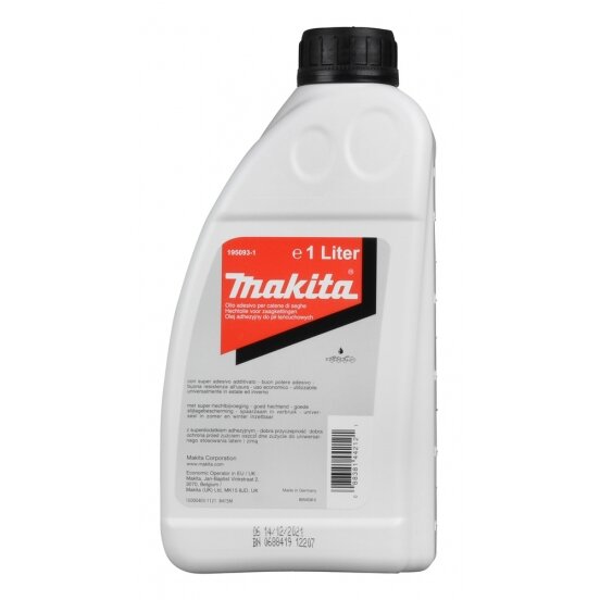 Grandinės alyva Makita 195093-1, 1L Grandinės alyva Makita 195093-1, 1L