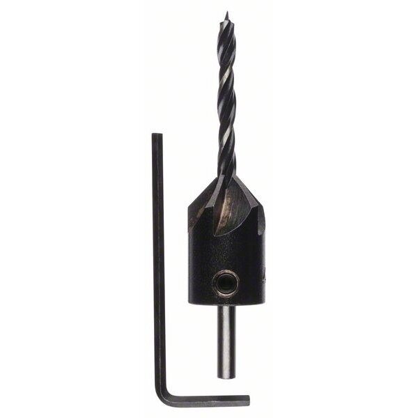 Grąžtas medienai Bosch, 4 mm, 1 vnt. 2608596391 Grąžtas medienai Bosch, 4 mm, 1 vnt. 2608596391