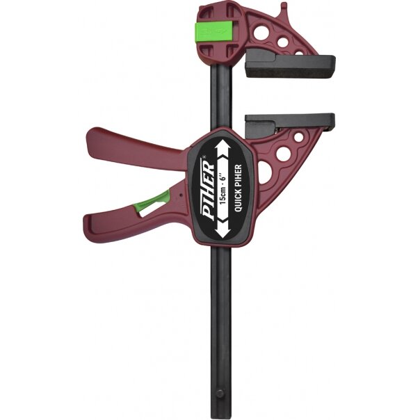 Greitos fiksacijos spaustuvas Piher Quick 8x30cm, max 150kg Greitos fiksacijos spaustuvas Piher Quick 8x30cm, max 150kg