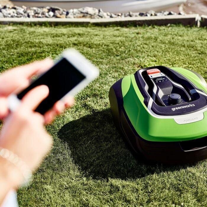 GREENWORKS OPTIMOW 15 VEJOS PJOVIMO ROBOTAS (iki 1 500 m2 ploto vejoms) 4