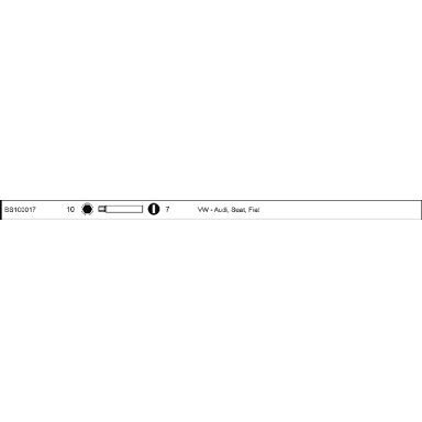 Hex key BS1000 7mm 10mm drive Hex key BS1000 7mm 10mm drive