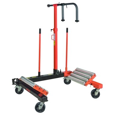 Hidraulinis sunkvežimių ratų vežimėlis 1500kg. min: 1000mm,max:2200mm Hidraulinis sunkvežimių ratų vežimėlis 1500kg. min: 1000mm,max:2200mm