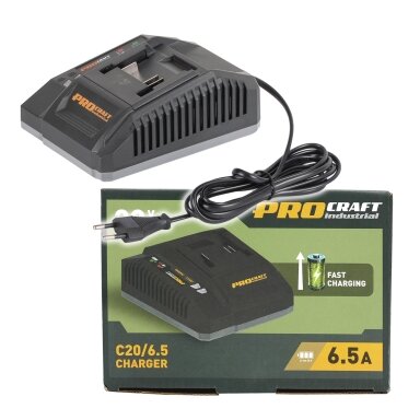 Įkroviklis „ProCraft Industrial C20/6.5”