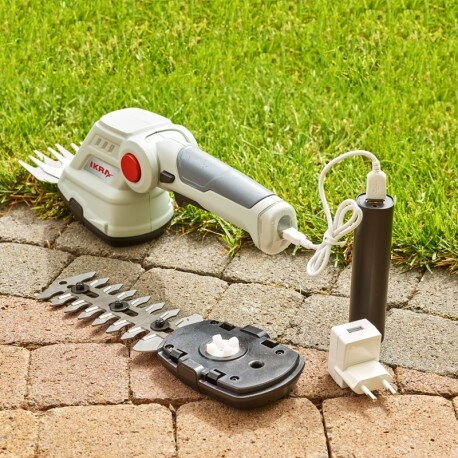 Ikra akumuliatorinės žolės ir krūmų genėjimo žirklės 3,6 V, 80 / 160 mm peiliai, IGBS 3.6 USB 1