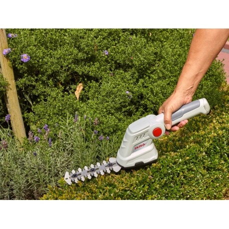 Ikra akumuliatorinės žolės ir krūmų genėjimo žirklės 3,6 V, 80 / 160 mm peiliai, IGBS 3.6 USB 6