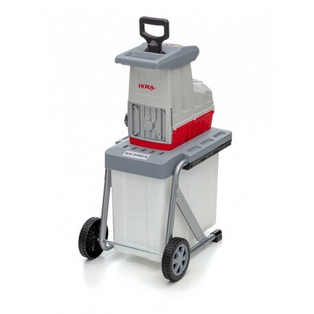 Ikra elektrinis šakų smulkintuvas 3 kW, iki 44 mm šakoms, 60 l krepšys, ILH 3000 A Ikra elektrinis šakų smulkintuvas 3 kW, iki 44 mm šakoms, 60 l krepšys, ILH 3000 A