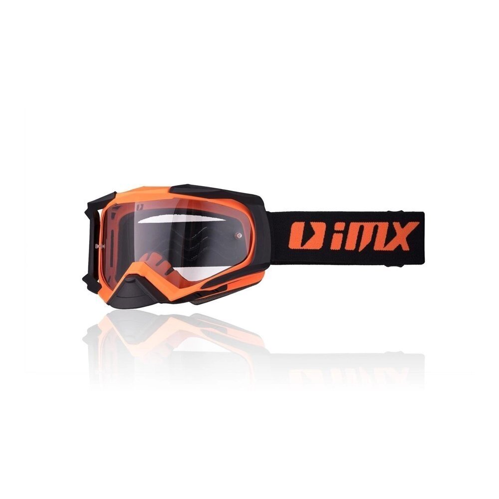 IMX DUST ORANGE MATT/BLACK MATT akiniai IMX DUST ORANGE MATT/BLACK MATT akiniai