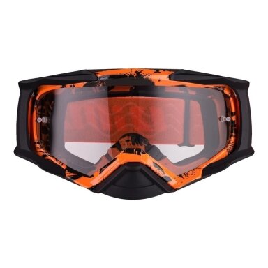 IMX DUST GRAPHIC ORANGE/BLACK MATT akiniai