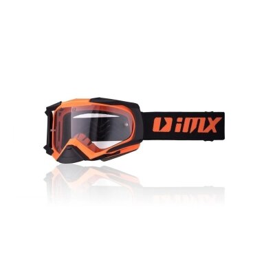 IMX DUST ORANGE MATT/BLACK MATT akiniai