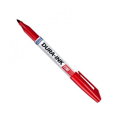 Industrinis rašalo markeris Markal Dura-Ink 15 RAUDONAS 1,5 mm