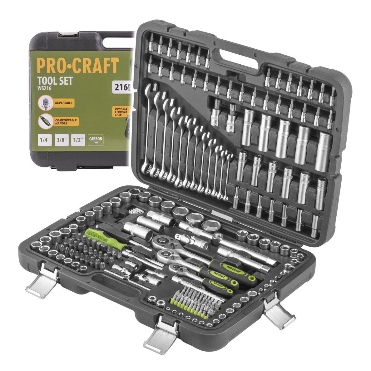 Įrankių rinkinys „ProCraft WS216” Įrankių rinkinys „ProCraft WS216”