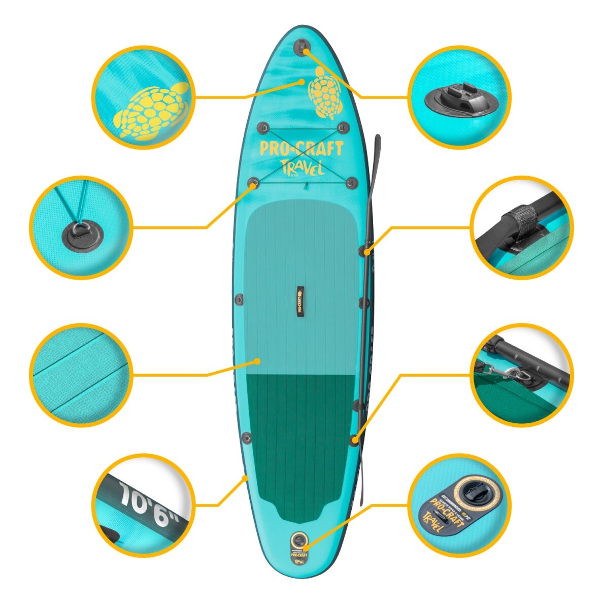 Irklentė „ProCraft Travel SUP320" 2
