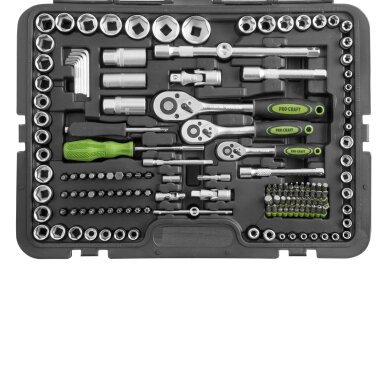 Įrankių rinkinys „ProCraft WS216” 18