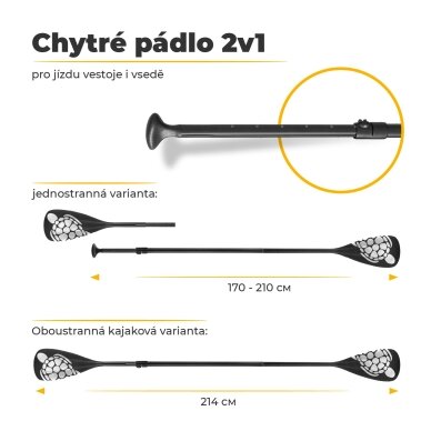Irklentė „ProCraft Travel SUP320" 6 Irklentė „ProCraft Travel SUP320" 6
