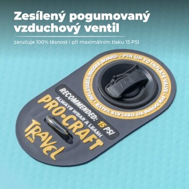 Irklentė „ProCraft Travel SUP320" 8 Irklentė „ProCraft Travel SUP320" 8