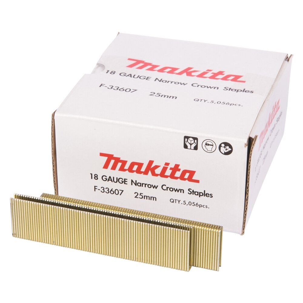 Kabės Makita F-33607, 6,3x25mm, 5000vnt. AT450H Kabės Makita F-33607, 6,3x25mm, 5000vnt. AT450H