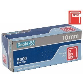 Kabės Rapid Nr. 53 | 10 mm, 2500 vnt. (kart. dėž.)