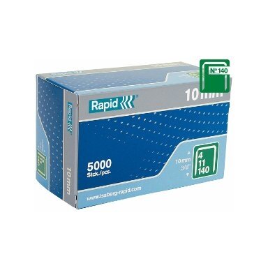Kabės Rapid Nr. 140 | 10 mm, 5000 vnt. (kart. dėž.)
