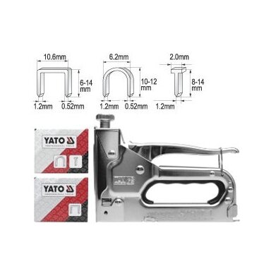 Kabiamušis metalinis Yato | 6-14mm,680 gr Kabiamušis metalinis Yato | 6-14mm,680 gr