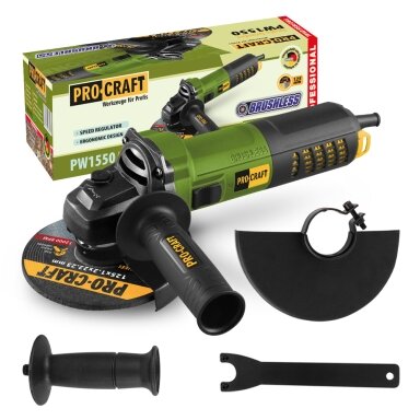 Kampinis šlifuoklis „ProCraft PW1550”
