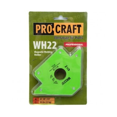 Kampinis suvirinimo magnetas „ProCraft WH22”