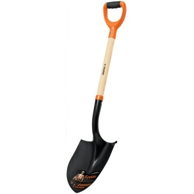 Kastuvas, "D"formos rankena,medinis kotas, bendras dydis 103cm Truper® Kastuvas, "D"formos rankena,medinis kotas, bendras dydis 103cm Truper®