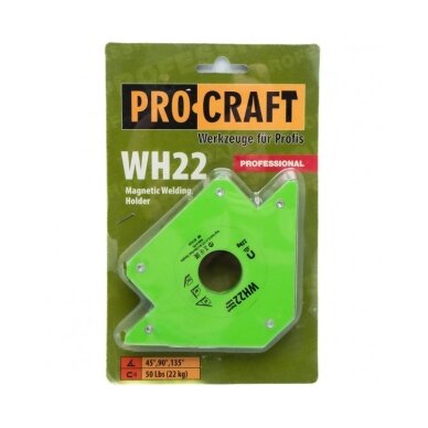 Kampinis suvirinimo magnetas „ProCraft WH22” 1 Kampinis suvirinimo magnetas „ProCraft WH22” 1