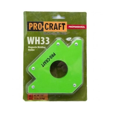 Kampinis suvirinimo magnetas „ProCraft WH33” 1 Kampinis suvirinimo magnetas „ProCraft WH33” 1
