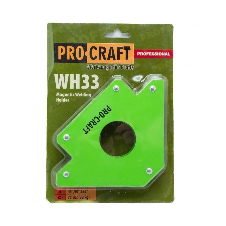 Kampinis suvirinimo magnetas „ProCraft WH33” 1