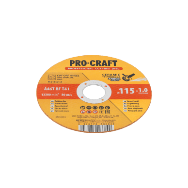 Keraminis pjovimo diskas „ProCraft YCD115x1.0” 2