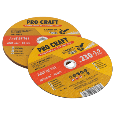 Keraminis pjovimo diskas „ProCraft YCD230x1.9" 3 Keraminis pjovimo diskas „ProCraft YCD230x1.9" 3
