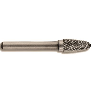 Kietmetalinė freza. Konusinė-užapvalinta forma Ø8mm, kotelis 6mm (plastikinė dėžutė) Kietmetalinė freza. Konusinė-užapvalinta forma Ø8mm, kotelis 6mm (plastikinė dėžutė)